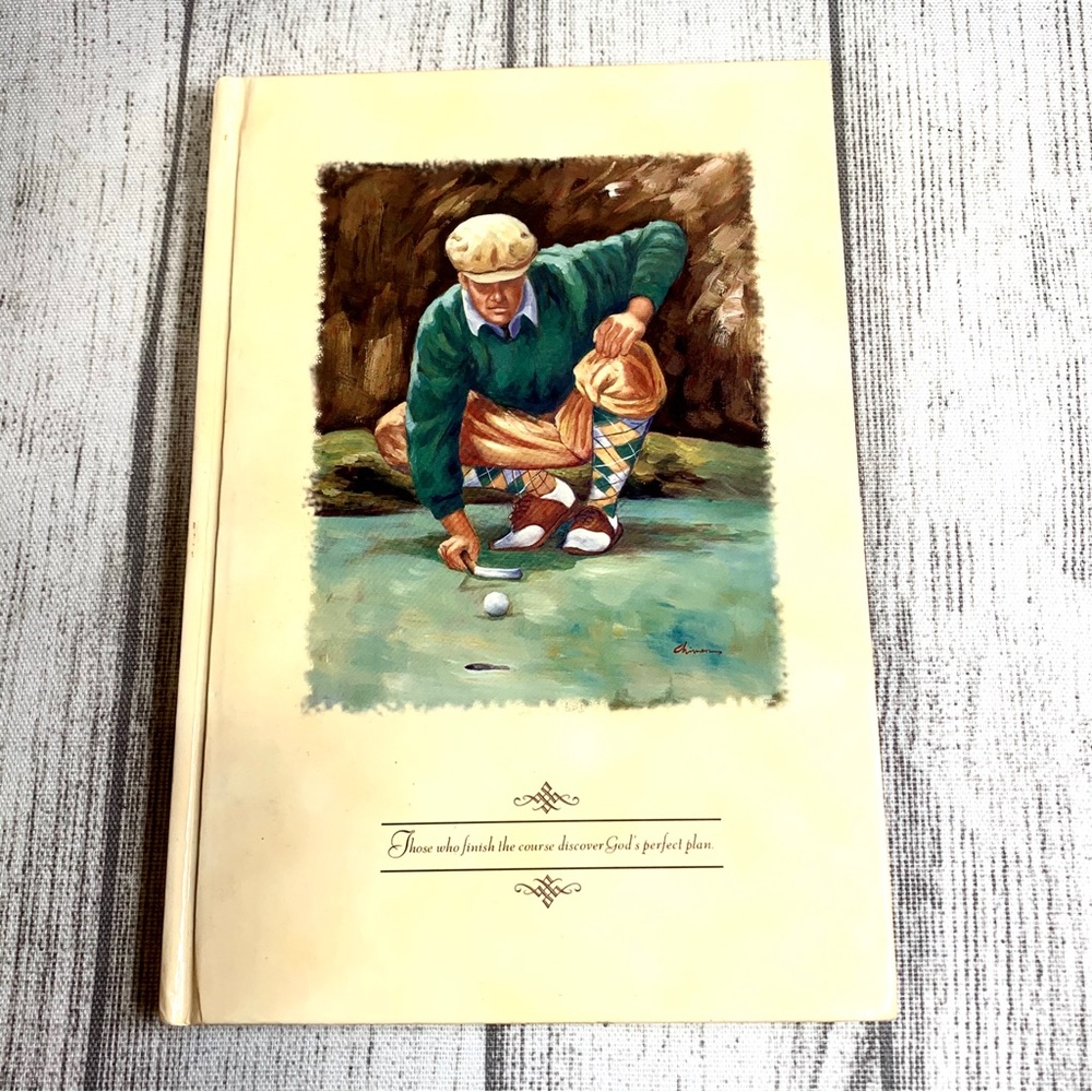 Faith at Home Golf Journal. Small flaw at corner